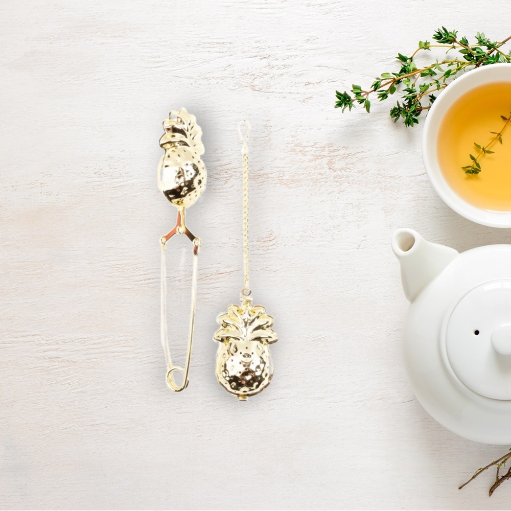 Pineapple Stainless Steel Tea Infusers Set